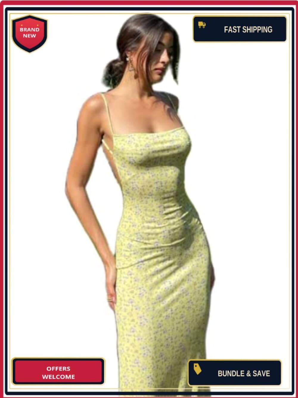 Sleeveless Backless Floral Maxi Dress - Plus Size Ankle Length Party